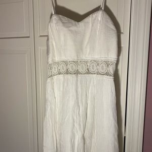 Cute white cutout dress